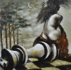 PERGALĖ 2022 m./90x90 cm./REZERVUOTAS